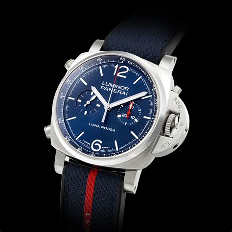 panerai luminor chrono luna rossa.